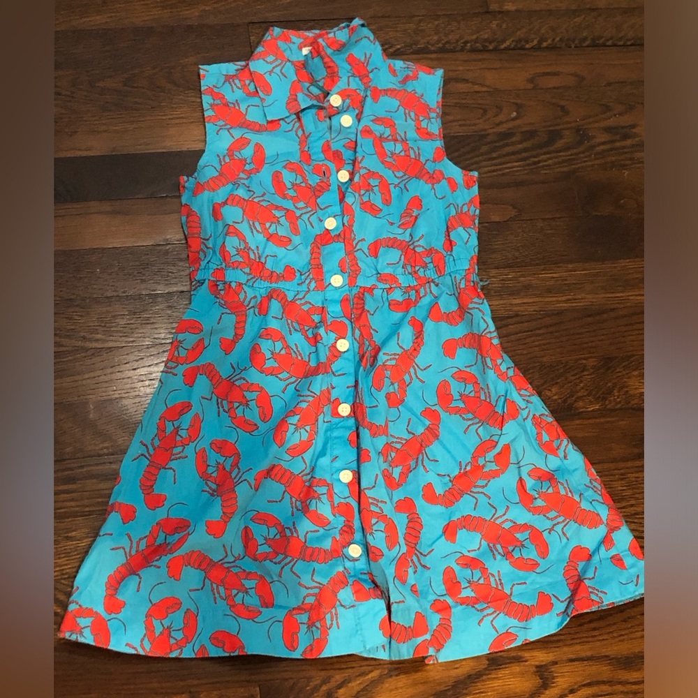 Crewcuts Girls lobster print summer dress